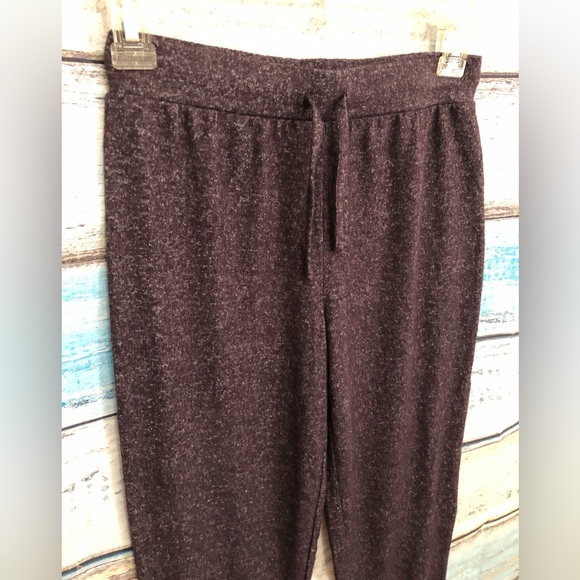 Z by Zella Girl Ella Joggers Drawstring Cozy Purple Nebula Big Girl Size S(7-8) - Picture 10 of 14